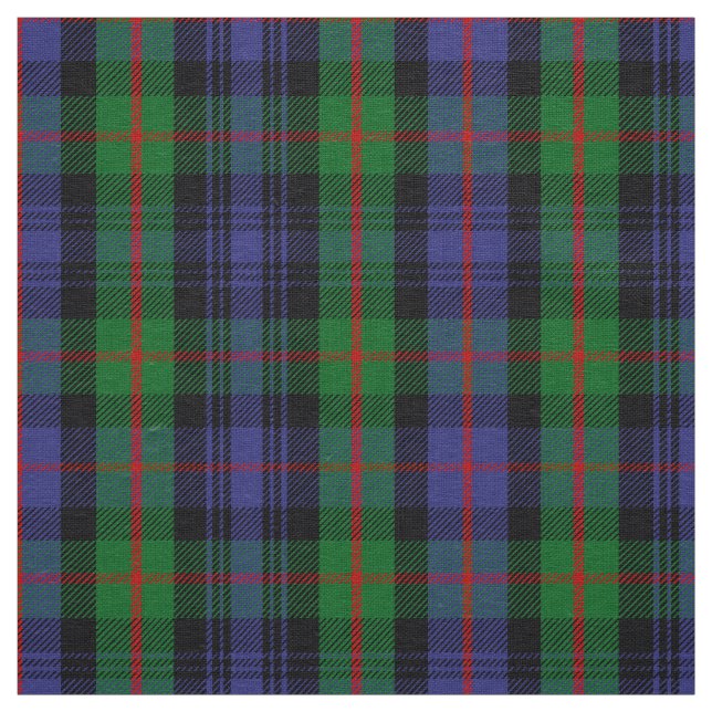Scottish Clan Murray Tartan Plaid Fabric (Swatch)
