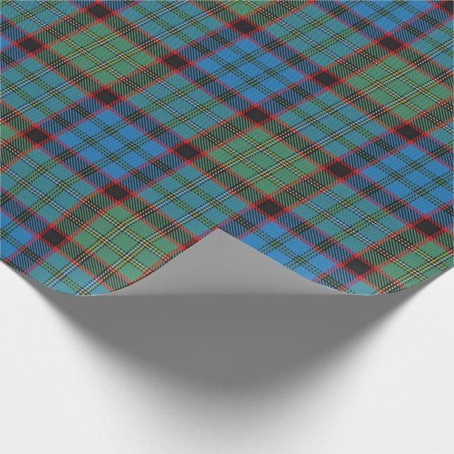 Scottish Clan Nicolson Hunting Ancient Wrapping Paper (Corner)