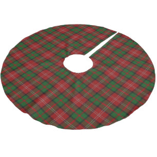 Scottish Clan Nisbet Nesbitt Tartan Brushed Polyester Tree Skirt