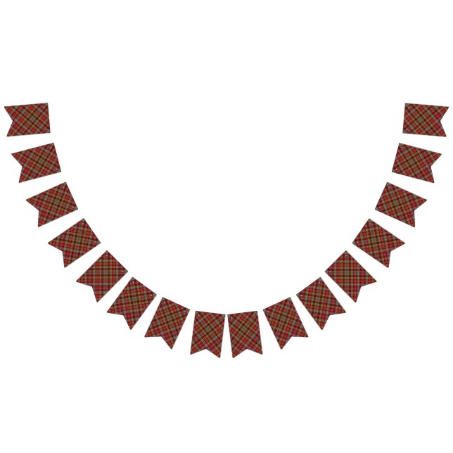 Scottish Clan Ogilvie Ogilvy Tartan Bunting Flags (All)