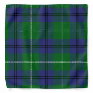 Scottish Clan Oliphant Tartan Plaid Bandana