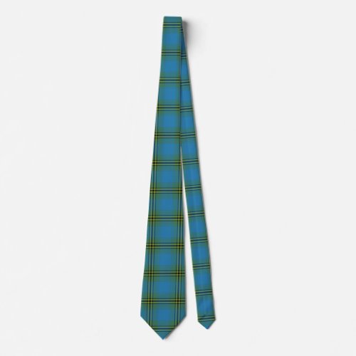 Scottish Clan Oliver Hunting Tartan Plaid Neck Tie