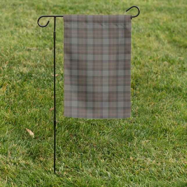 Scottish Clan Outlander Fraser Tartan Plaid Garden Flag (In SItu)