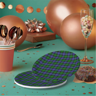 Scottish Clan Plaid Paper Plates