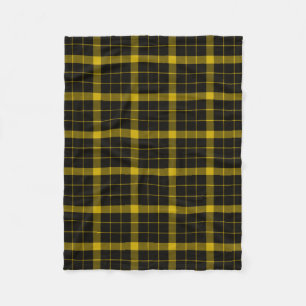 Scottish Clan Raeburn Tartan Plaid Fleece Blanket