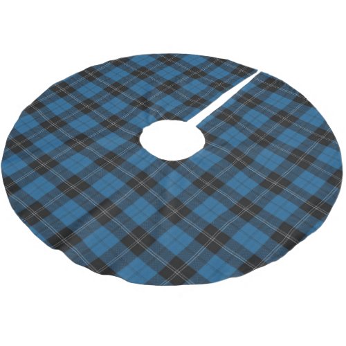 Scottish Clan Ramsay Ramsey Blue Hunting Tartan Brushed Polyester Tree Skirt