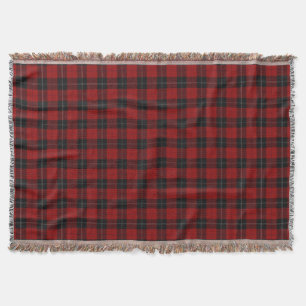 Scottish Clan Ramsay Tartan Throw Blanket