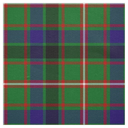 Scottish Clan Reid Tartan Plaid Fabric