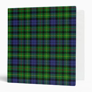 Scottish Clan Rollo Tartan Plaid 3 Ring Binder
