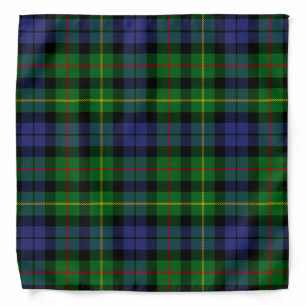 Scottish Clan Rollo Tartan Plaid Bandana