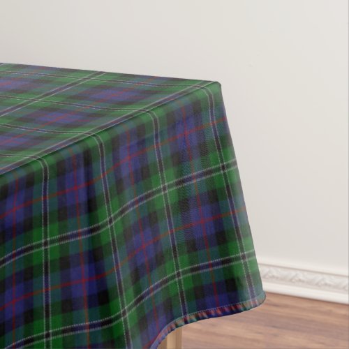 Scottish Clan Rose Hunting Tartan Tablecloth