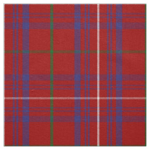 Scottish Clan Rose Tartan Plaid Fabric