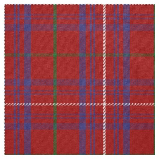 Scottish Clan Rose Tartan Plaid Fabric