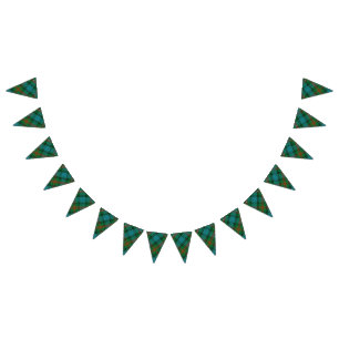 Scottish Clan Ross Tartan Bunting Flags