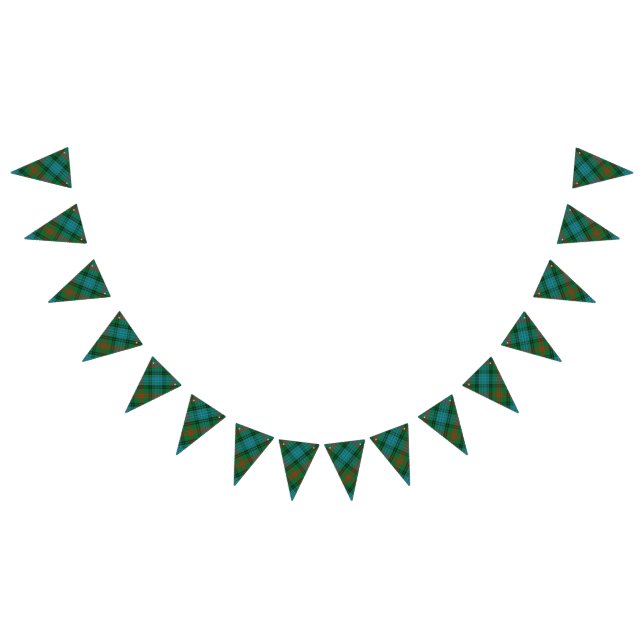 Scottish Clan Ross Tartan Bunting Flags (All)