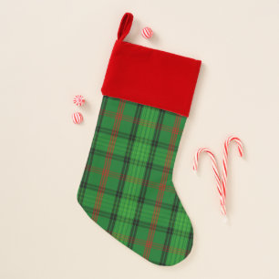 Scottish Clan Ross Tartan Plaid Christmas Stocking