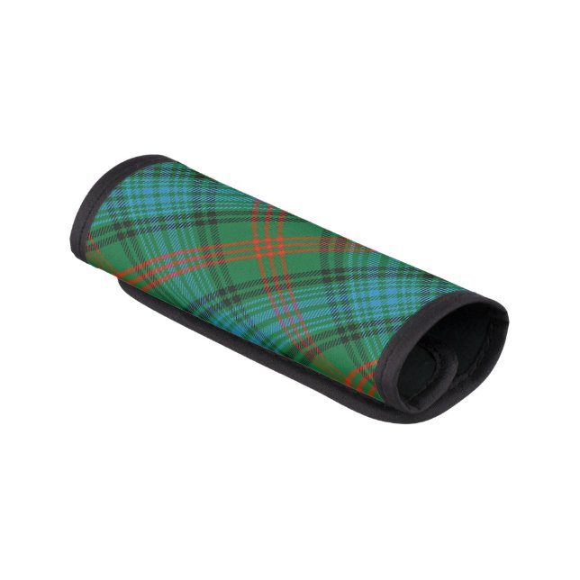 Scottish Clan Ross Tartan Plaid Luggage Handle Wrap (Angled)