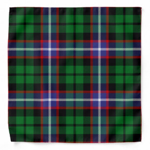 Scottish Clan Russell Tartan Plaid Bandana