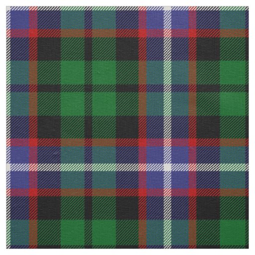 Scottish Clan Russell Tartan Plaid Fabric