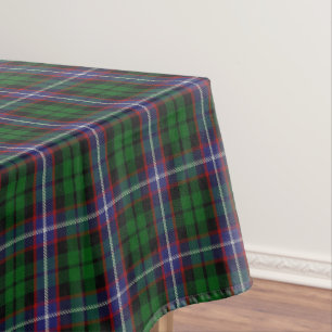 Scottish Clan Russell Tartan Tablecloth