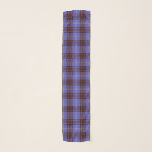 Scottish Clan Rutherford Tartan Plaid Scarf (Front)