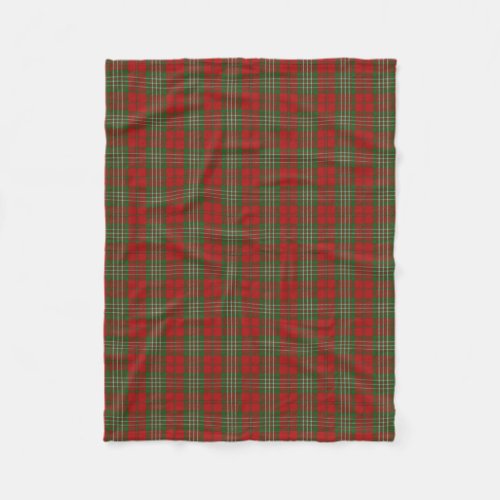 Scottish Clan Scott Classic Tartan Fleece Blanket