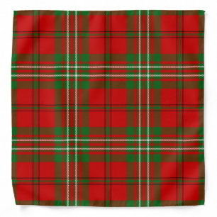Scottish Clan Scott Tartan Plaid Bandana