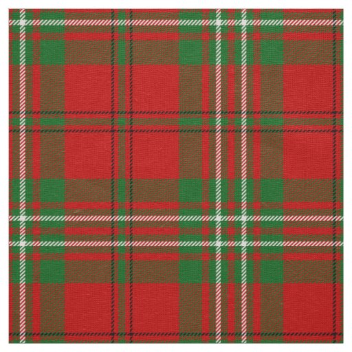 Scottish Clan Scott Tartan Plaid Fabric