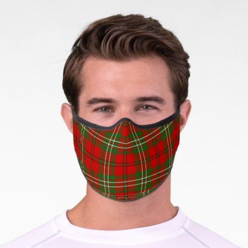 Scottish Clan Scott Tartan Plaid Premium Face Mask