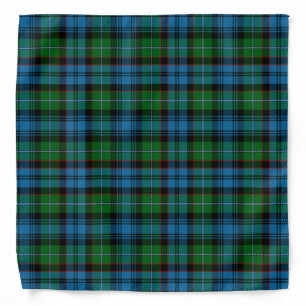 Scottish Clan Sempill Tartan Plaid Bandana