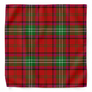 Scottish Clan Seton Tartan Plaid Bandana