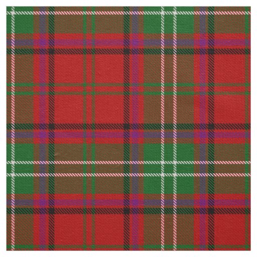 Scottish Clan Seton Tartan Plaid Fabric