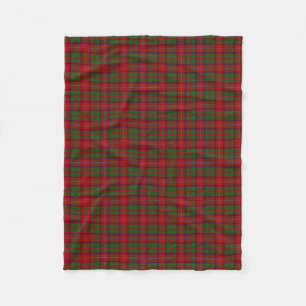 Scottish Clan Shaw Classic Tartan Fleece Blanket
