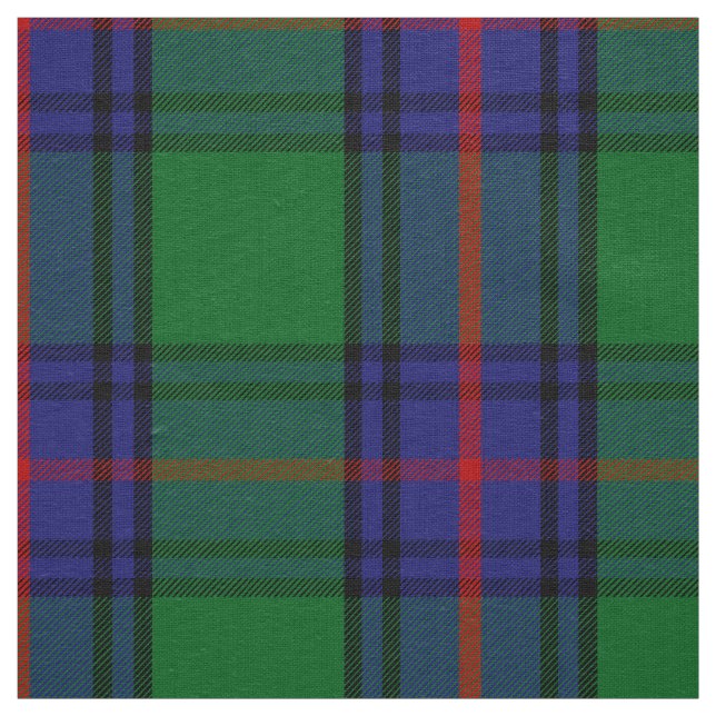 Scottish Clan Shaw Tartan Plaid Fabric (Swatch)
