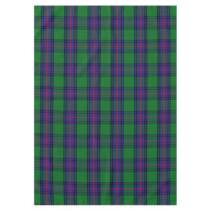 Scottish Clan Shaw Tartan Plaid Tablecloth