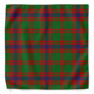 Scottish Clan Skene Tartan Plaid Bandana