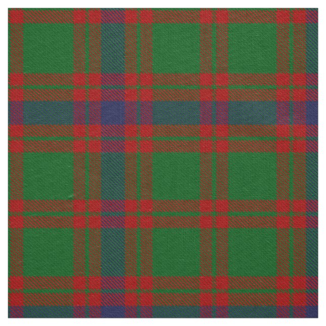 Scottish Clan Skene Tartan Plaid Fabric (Swatch)