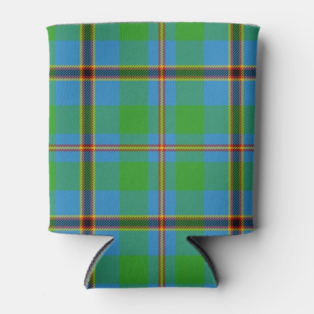 Scottish Clan Snodgrass Tartan Plaid Can Cooler (Front)