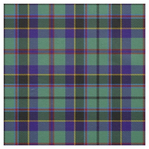 Scottish Clan Stevenson Tartan Plaid Fabric
