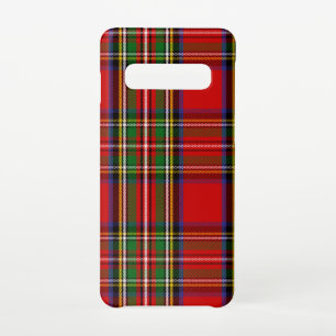 Scottish Clan Stewart Tartan Plaid Samsung Galaxy S10 Case