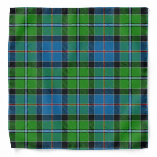 Scottish Clan Stirling Tartan Plaid Bandana