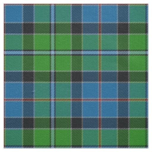 Scottish Clan Stirling Tartan Plaid Fabric