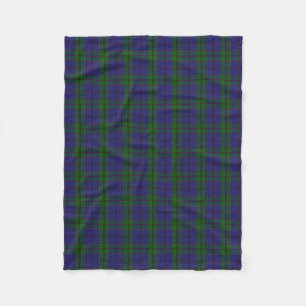 Scottish Clan Strachan Classic Tartan Fleece Blanket