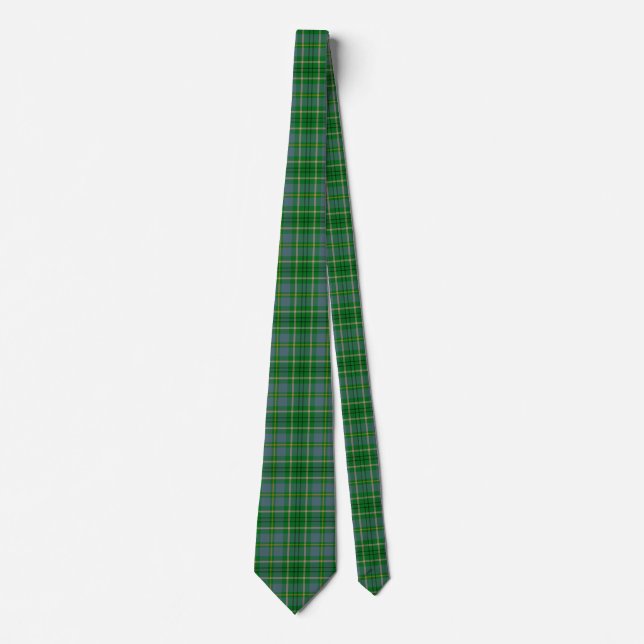 Scottish Clan Taylor Tartan Plaid Neck Tie (Front)