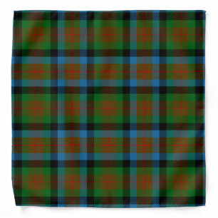 Scottish Clan Tennant Tartan Plaid Bandana