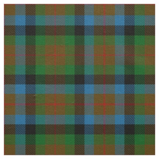 Scottish Clan Tennant Tartan Plaid Fabric