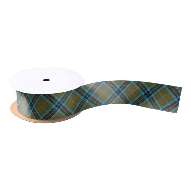Scottish Clan Thompson Classic Tartan Plaid Satin Ribbon (Spool)