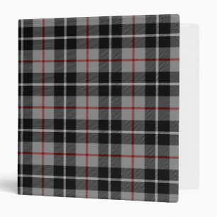 Scottish Clan Thompson Tartan Plaid 3 Ring Binder