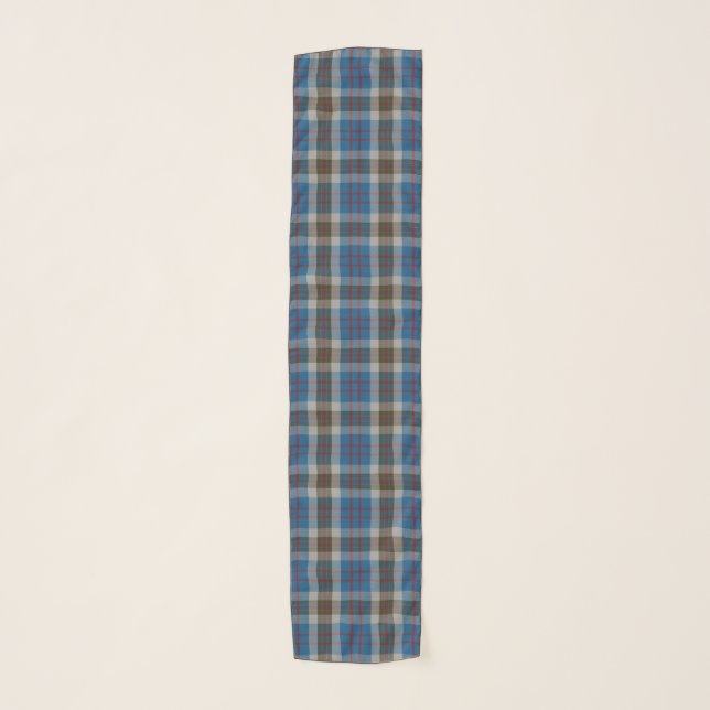 Scottish Clan Thompson Tartan Plaid Scarf (Front)
