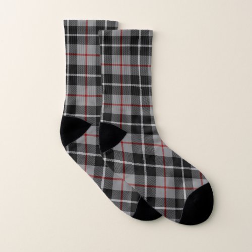 Scottish Clan Thompson Tartan Plaid Socks